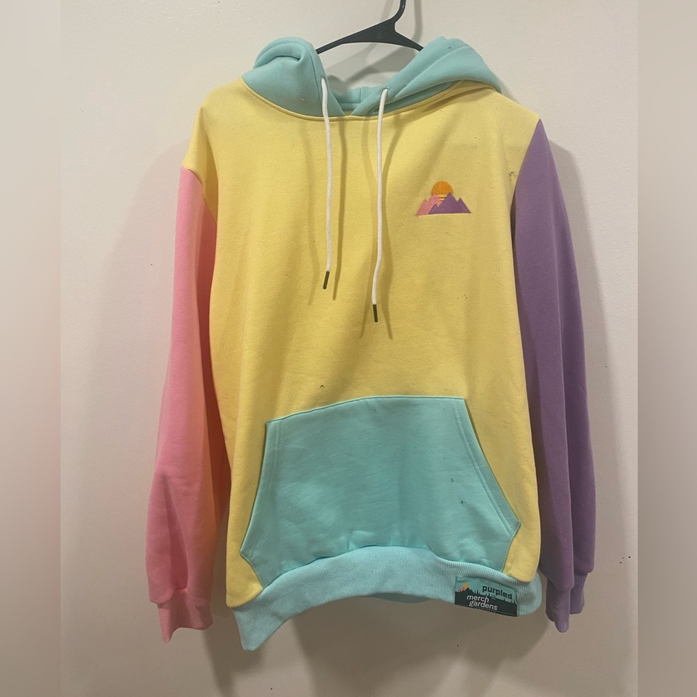 Multi Color Purpled hoodie